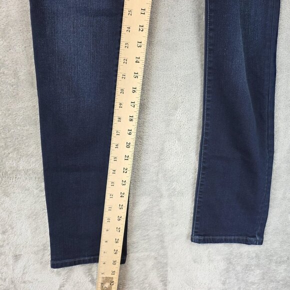 Joes Jeans Skinny Jeans Womens Size 27 Dark Wash Blue Stretch Denim Mid Rise - Picture 4 of 11